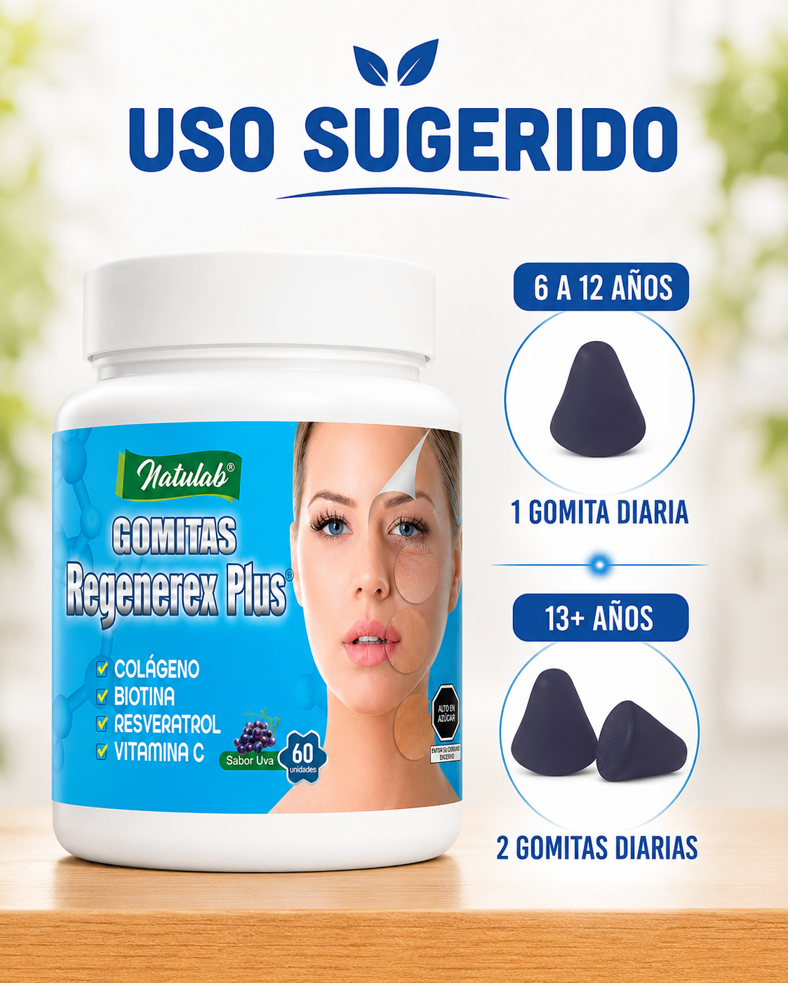 USO GOM REGENEREX PLUS