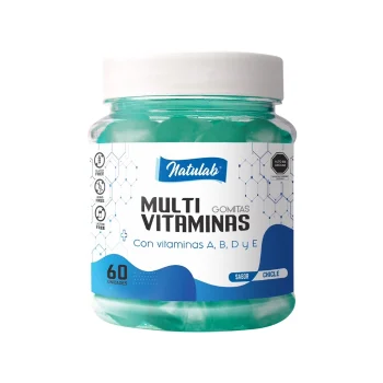 Gomitas Multi Vitaminas A, B, D y E